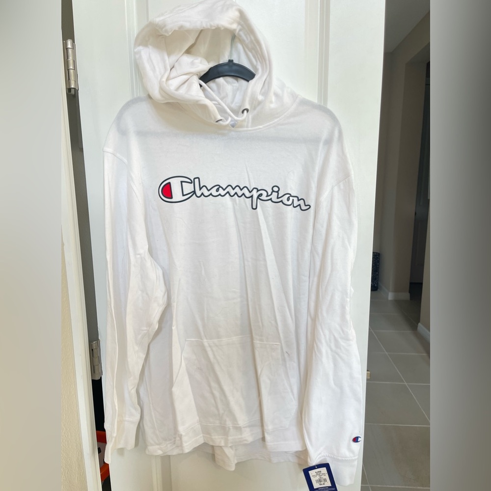 Men’s champion, with tags